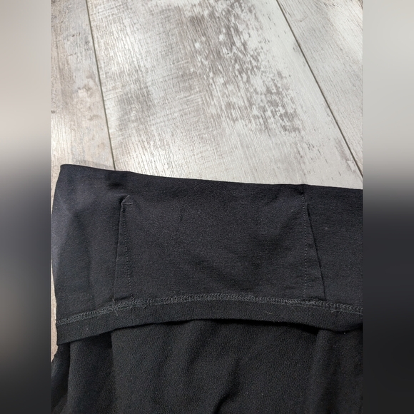 Eileen Fisher Washable wide leg Crepe Pant black size m - Picture 9 of 9